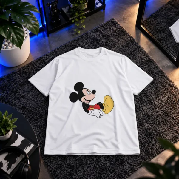 تیشرت میکی موس طرح کلاسیک کارتونی (Mickey Mouse)