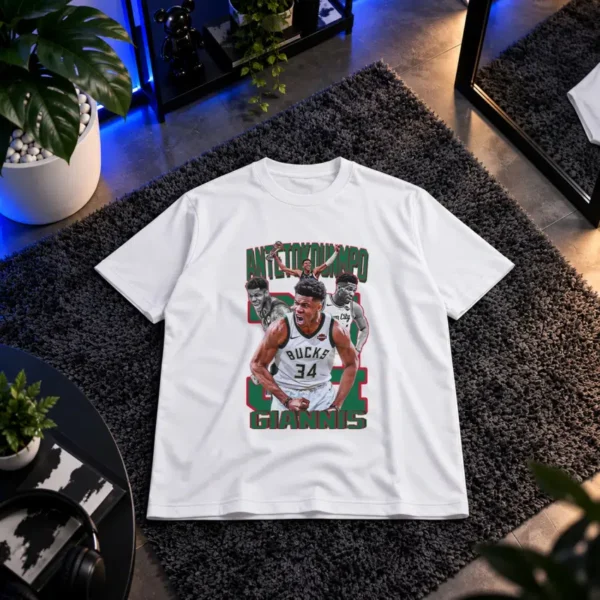 تیشرت بسکتبال طرح یانیس آنتتوکومپو (Giannis)