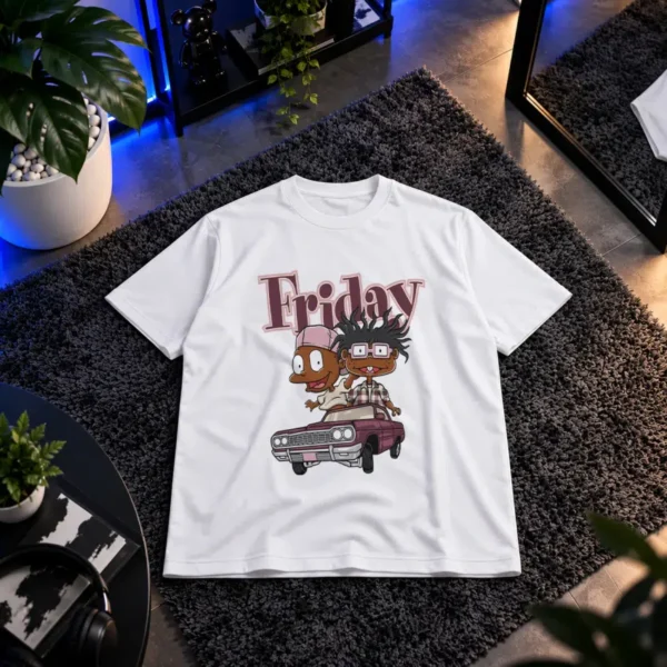 تیشرت فیلم جمعه طرح کریگ و اسموکی (Friday)