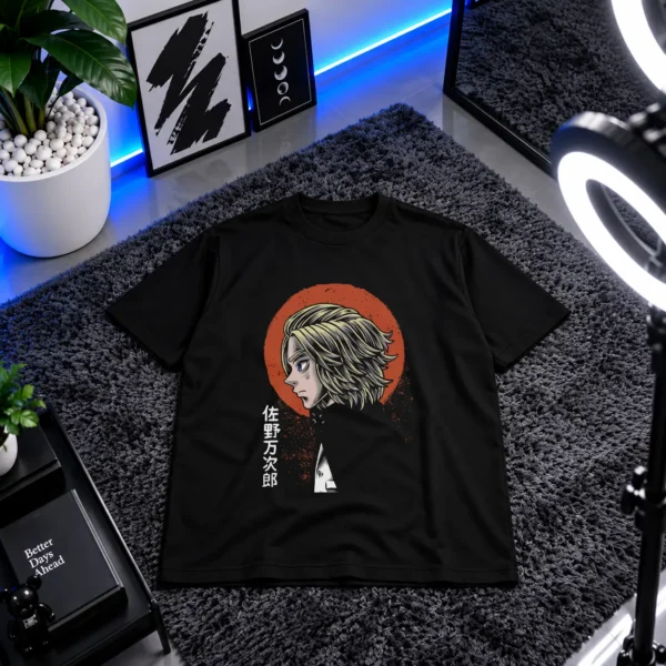 تیشرت انیمه توکیو ریونجرز طرح سانو مانجیرو (Mikey) کد 5685
