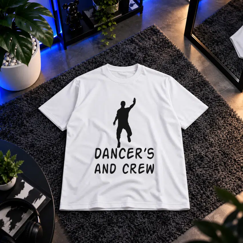 تیشرت رقص طرح Dancers and Crew کد 5882