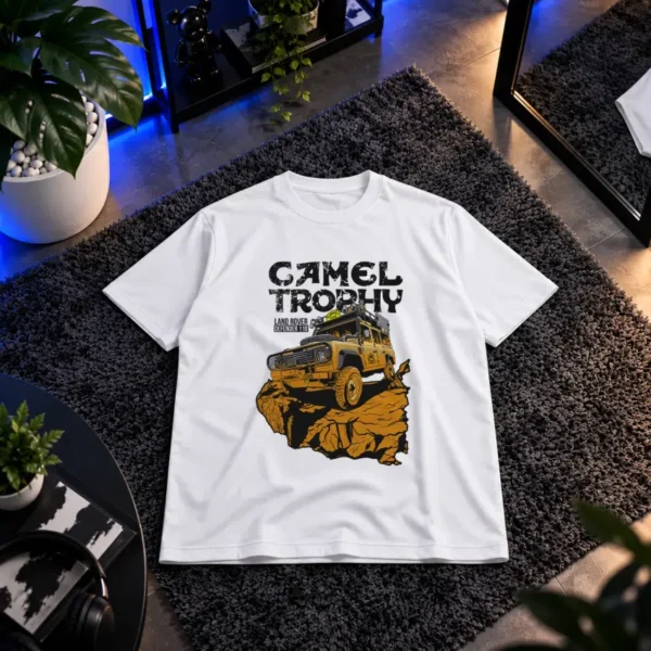 تیشرت لندروور طرح Camel Trophy