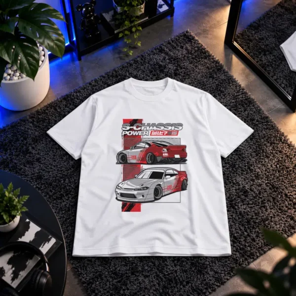 تیشرت نیسان سیلویا S15 طرح S-Chassis Power