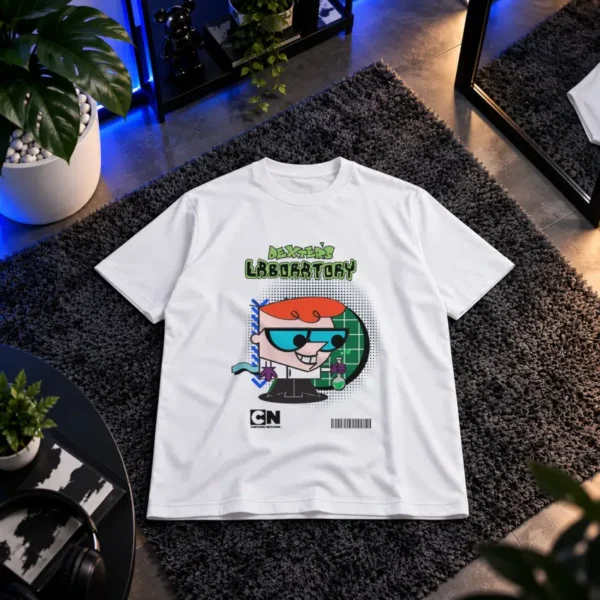 تیشرت آزمایشگاه دکستر طرح کارتونی (Dexter's Laboratory)