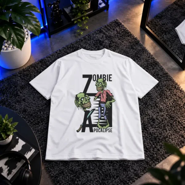 تیشرت زامبی طرح Zombie Apocalypse کد 7975