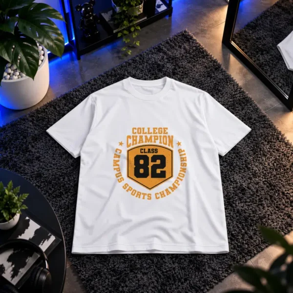 تیشرت تایپوگرافی کالج طرح College Champion 82