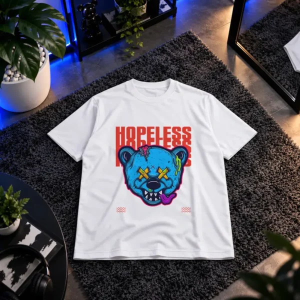 تیشرت خرس آبی طرح ناامیدی (Hopeless)