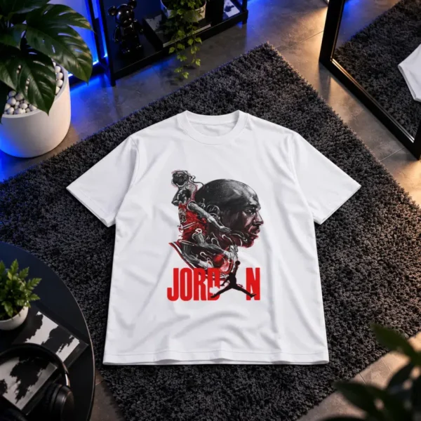 تیشرت مایکل جردن طرح پرتره بسکتبال (Michael Jordan)