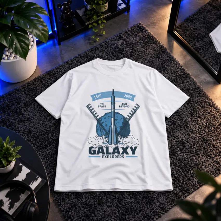 تیشرت فضایی طرح کاوشگران کهکشان (Galaxy Explorers) کد 9114