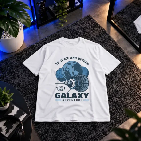 تیشرت فضایی طرح ماجراجویی کهکشان (Galaxy Adventure) کد 9122