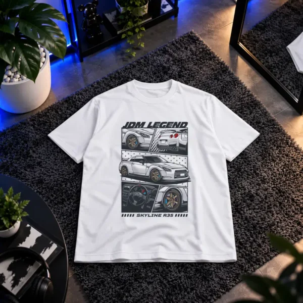 تیشرت نیسان GT-R R35 طرح JDM Legend