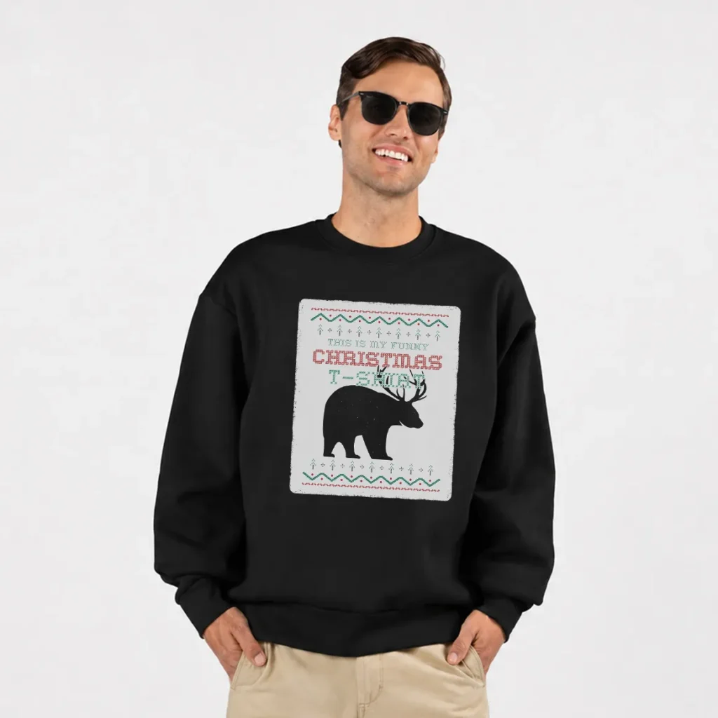 دورس کریسمس طنز طرح Funny Christmas T-Shirt کد 10301