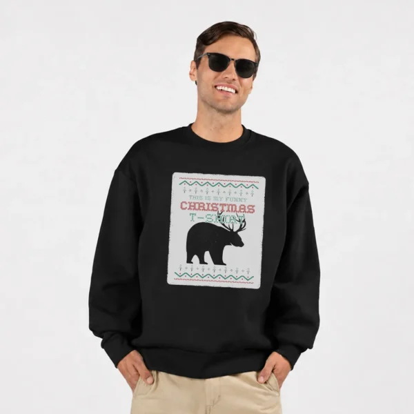 دورس کریسمس طنز طرح Funny Christmas T-Shirt کد 10301