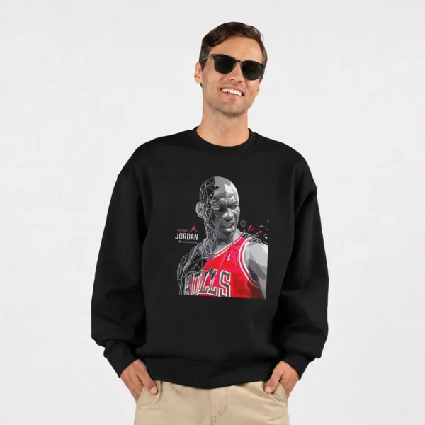 دورس مایکل جردن طرح پرتره هندسی (Michael Jordan) کد 14660