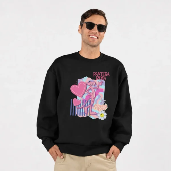 دورس پلنگ صورتی با قلب‌ها کد 1946