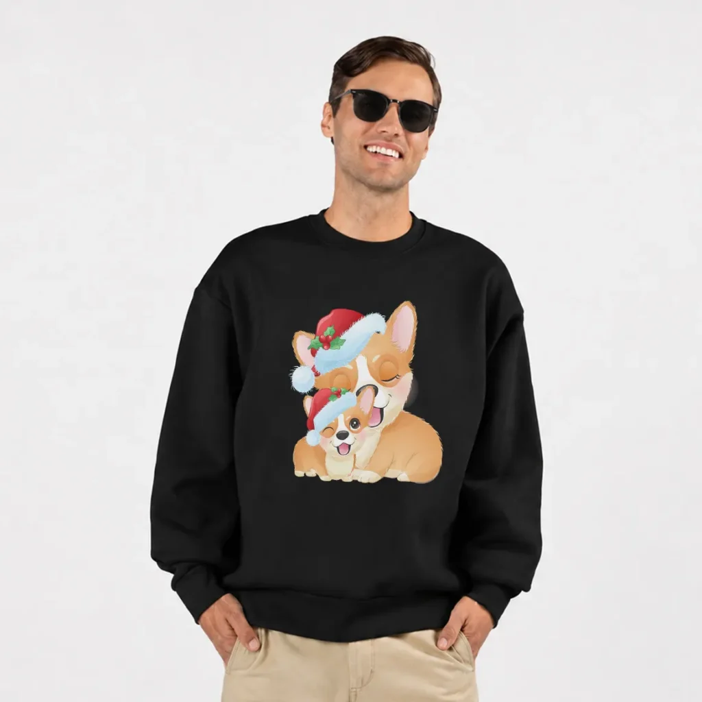 دورس کریسمس طرح سگ کورگی (Corgi Christmas) کد 21760