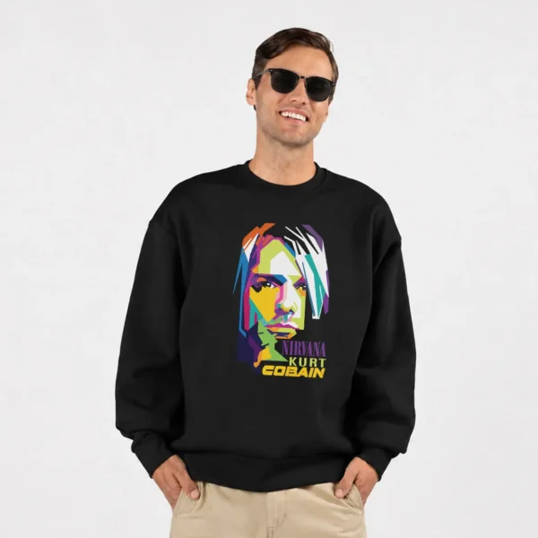 دورس کورت کوبین طرح پاپ آرت (Kurt Cobain) کد 22937