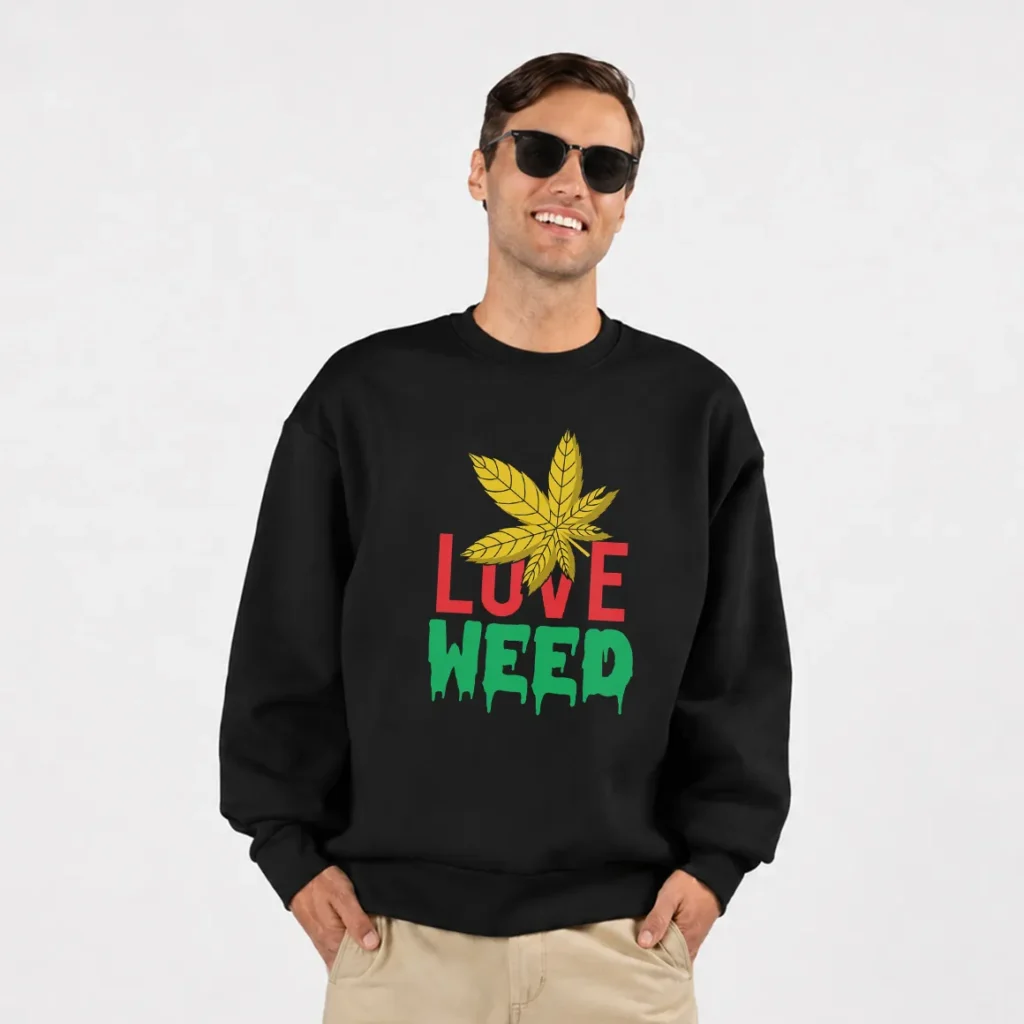 دورس کانابیس طرح Love Weed کد 23235