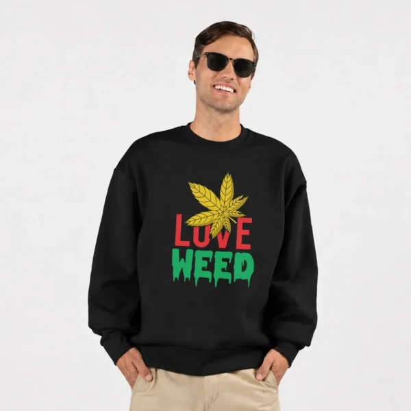 دورس کانابیس طرح Love Weed کد 23235