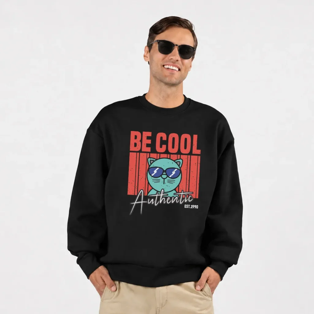 دورس گربه عینکی طرح Be Cool Authentic کد 3908