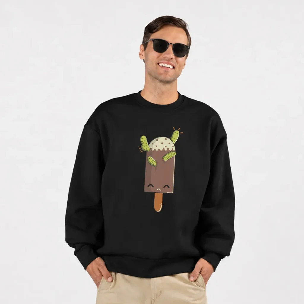 دورس بستنی کارتونی طرح هیولای بامزه کد 3998
