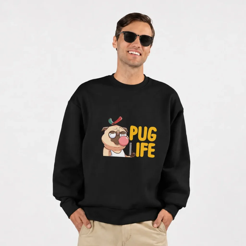 دورس سگ طرح Pug Life بابل‌گام کد 8831