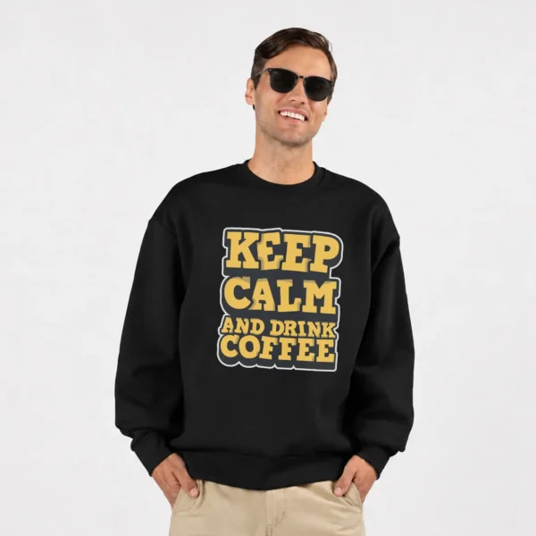 دورس قهوه طرح Keep Calm And Drink Coffee کد 9495