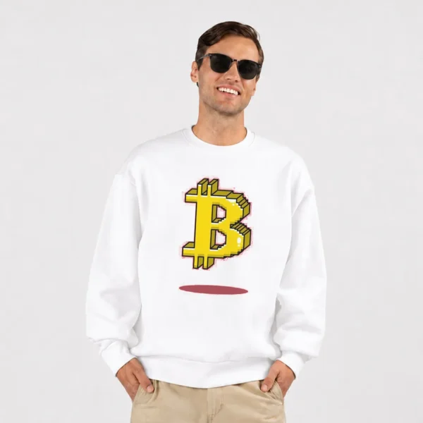 دورس بیت‌کوین طرح لوگوی پیکسلی (Bitcoin) کد po1347