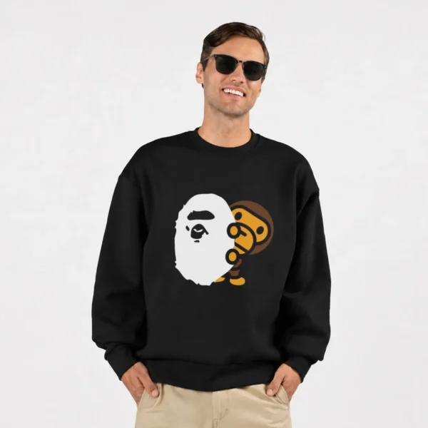 دورس بیپ طرح میمون و لوگوی استریت‌ویر (BAPE) کد po1404
