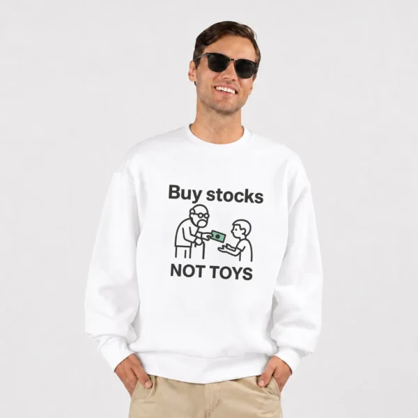 دورس طنز سرمایه‌گذاری طرح Buy Stocks Not Toys کد po1977