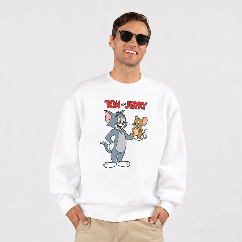دورس تام و جری طرح دوستی کارتونی (Tom and Jerry) کد po274