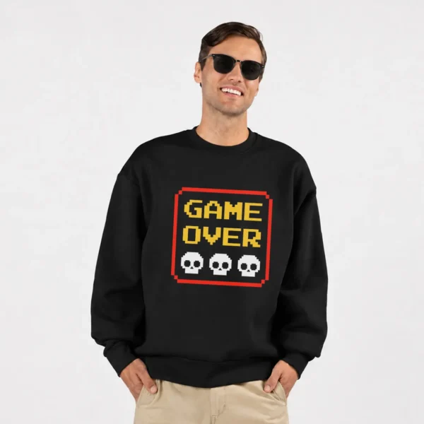 دورس گیمینگ طرح پیکسلی Game Over کد po3114