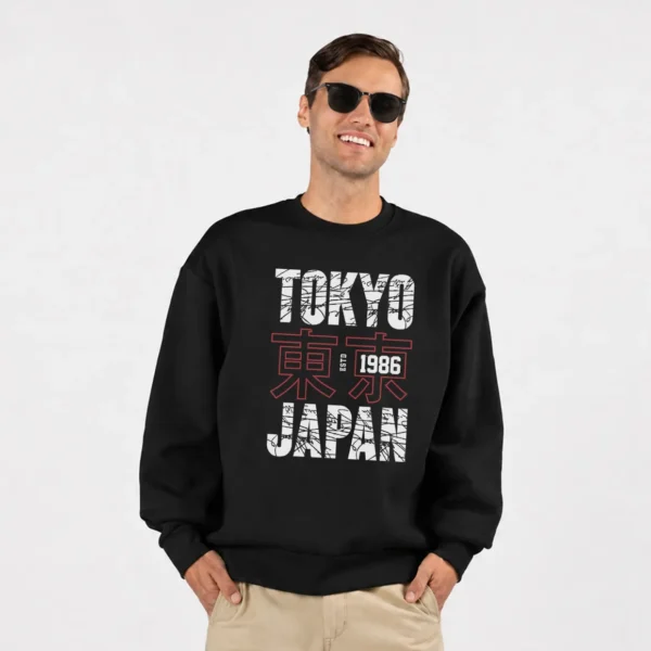 دورس ژاپن طرح Tokyo 1986 تایپوگرافی رترو کد po3403