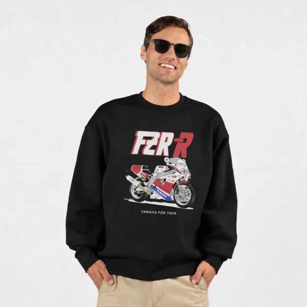 دورس موتور یاماها FZR 750R طرح رترو (Yamaha FZR 750R) کد po3464