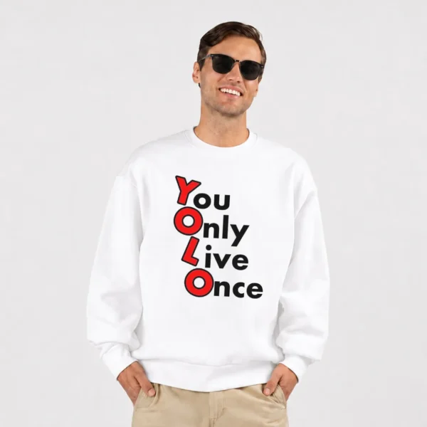 دورس تایپوگرافی YOLO طرح You Only Live Once کد po397