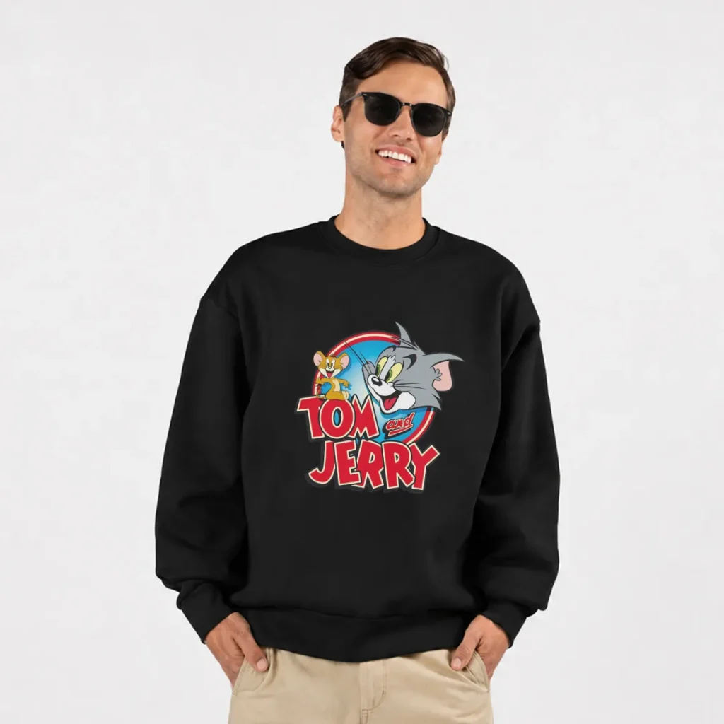 دورس تام و جری طرح لوگوی کارتونی (Tom and Jerry) کد po418