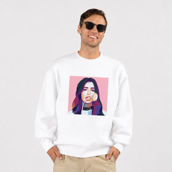 دورس بیلی آیلیش طرح پرتره رنگی (Billie Eilish) کد po6044