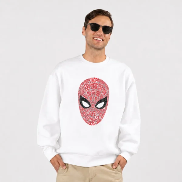 دورس مرد عنکبوتی طرح تایپوگرافی قرمز (Spider-Man) کد po6728
