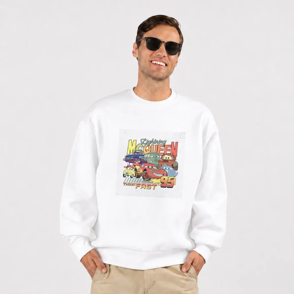 دورس ماشین‌ها طرح لایتنینگ مک‌کوئین (Lightning McQueen) کد po6852