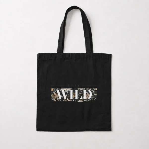 توت بگ نوشته Stay Wild کد 10016