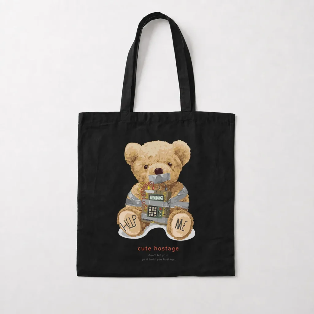 توت بگ خرس عروسکی طرح Cute Hostage کد 10053