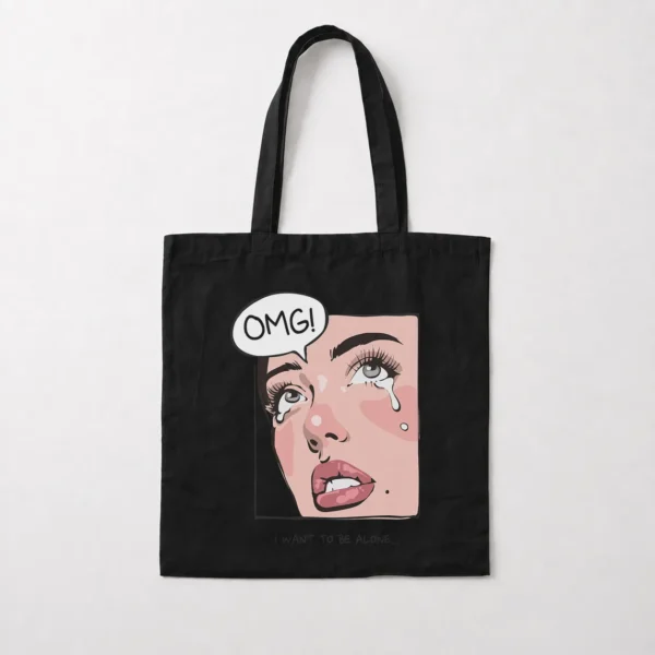 توت بگ دخترانه طرح OMG کد 10059