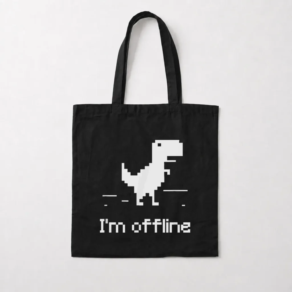توت بگ دایناسور آفلاین طرح I'm Offline کد 10141