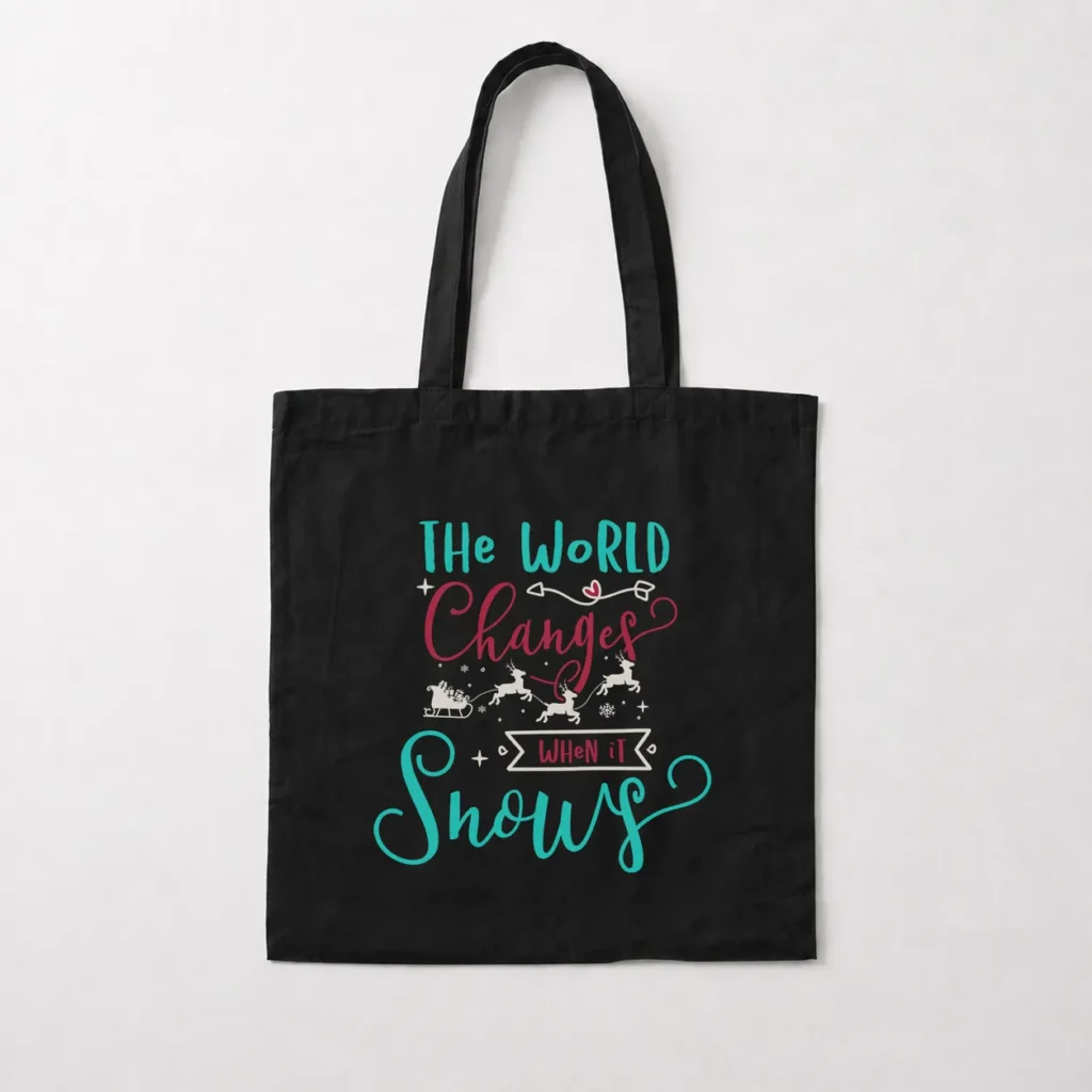 توت بگ کریسمس طرح The World Changes When It Snows کد 10238