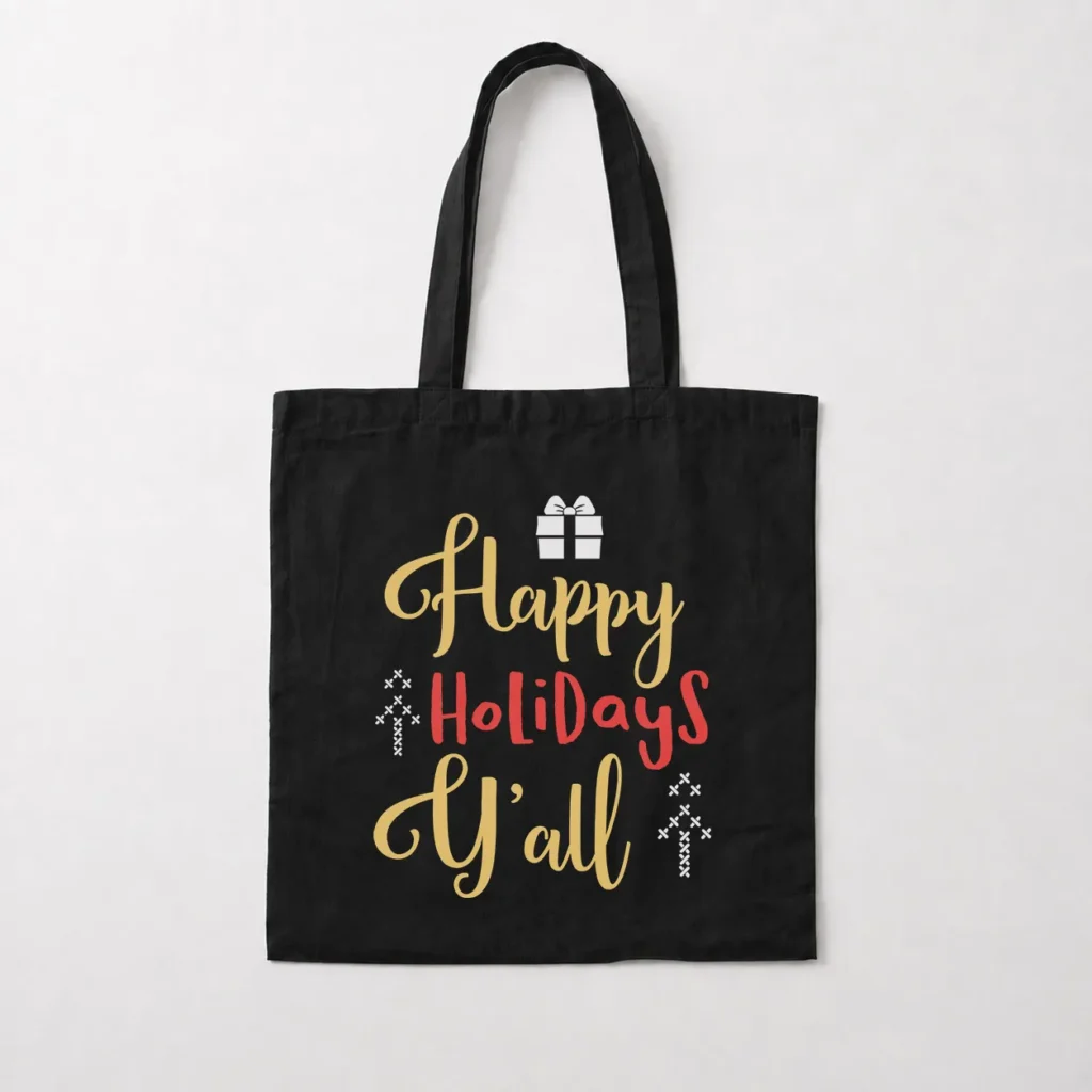 توت بگ کریسمس طرح Happy Holidays Y’all کد 10247