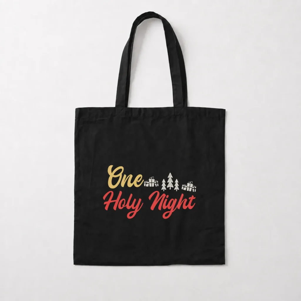 توت بگ کریسمس مذهبی طرح One Holy Night کد 10250