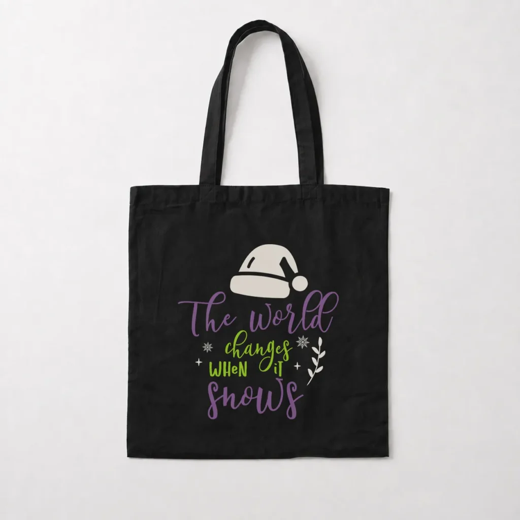 توت بگ کریسمس طرح The World Changes When It Snows کد 10263