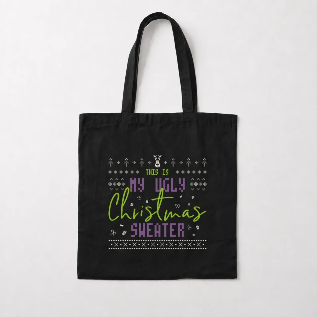 توت بگ کریسمس طرح Ugly Christmas Sweater کد 10275