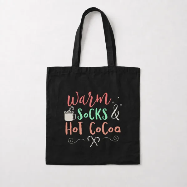 توت بگ کریسمس طرح Warm Socks And Hot Cocoa کد 10276