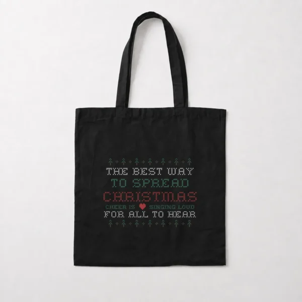 توت بگ کریسمس نوشته The Best Way to Spread Cheer کد 10299